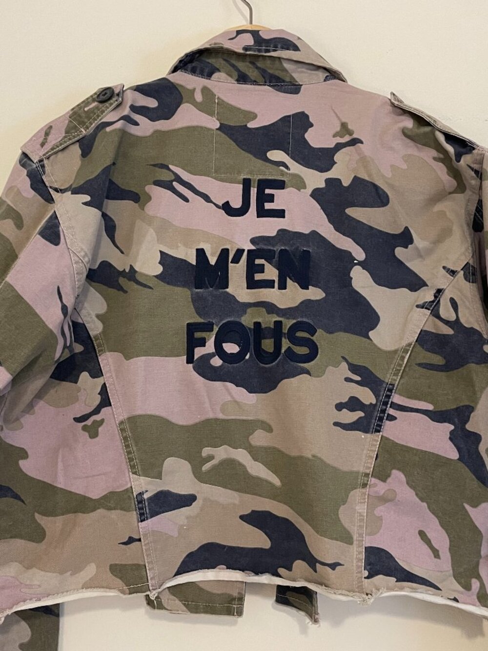 Zadig & Voltaire Camo Cropped Jacket - Excellent Condition
